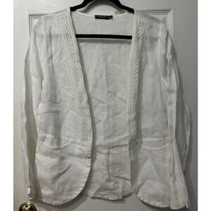 Lungo L'arno Women White Cardigan M